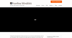 Desktop Screenshot of frontlinewindows.net